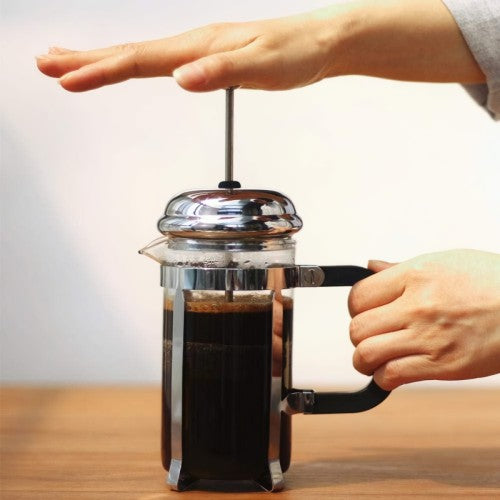 French Coffee Press, 32oz Stainless Steel Coffee Maker, Double Filter, 2 Bonus Screens (8 Cup) French Coffee Press, 32oz Stainless Steel Coffee Maker, Double Filter, 2 Bonus Screens (8 Cup)